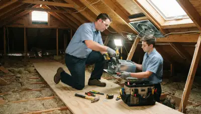 Attic fan installation service for Spokane, WA homes by On Call Electrical