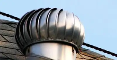 attic fan installation services with professionally installed roof ventilation unit in Spokane, WA