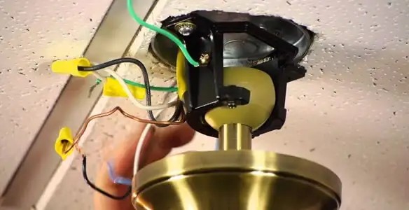 Ceiling fan wiring repair and electrical connection service in Spokane, WA