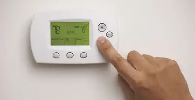 Digital thermostat installation with precise temperature programming in Spokane, WA