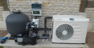 electric heater installation services with connected outdoor heating system equipment in Spokane, WA