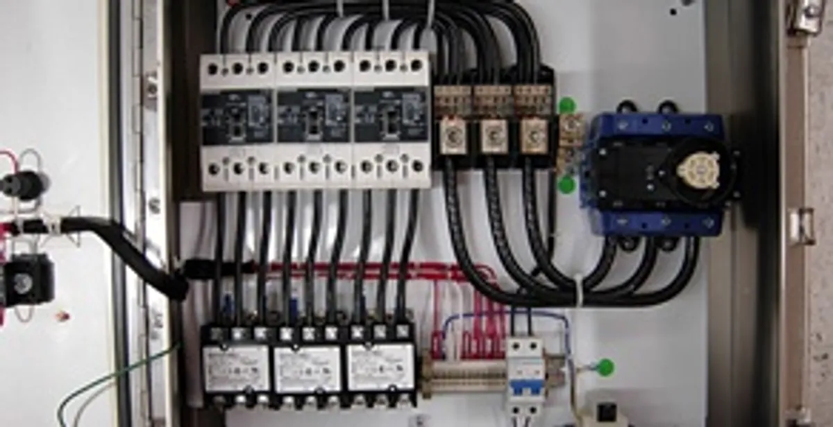 Electrical panel installation with organized circuit breakers and wiring in Spokane, WA