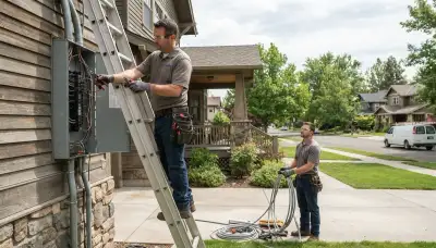 Professional electrician serving Spokane, WA with residential and commercial electrical services
