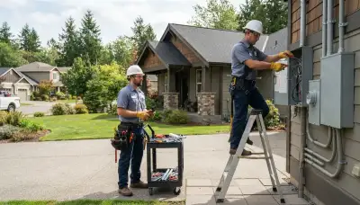Electrician services in Spokane, WA for residential and commercial electrical needs