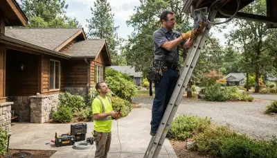 Spokane, WA electrician providing professional residential and commercial electrical services