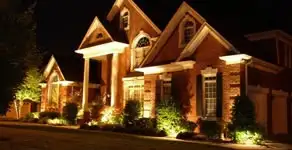 electrician services providing professional exterior electrical lighting in Spokane, WA