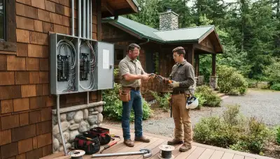 Spokane, WA electrician providing professional residential electrical services