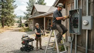 Professional electrician services in Spokane, WA