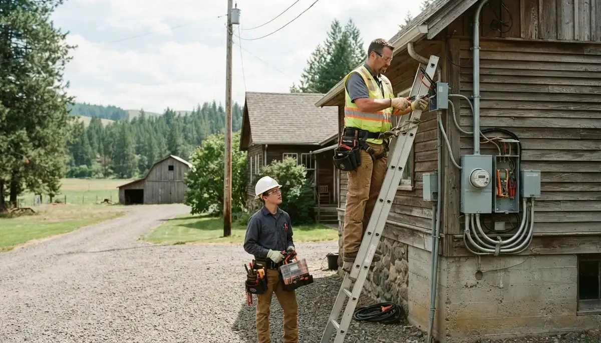 Spokane, WA electrician providing professional electrical services
