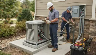Generator installation service for Spokane, WA homes by On Call Electrical electricians