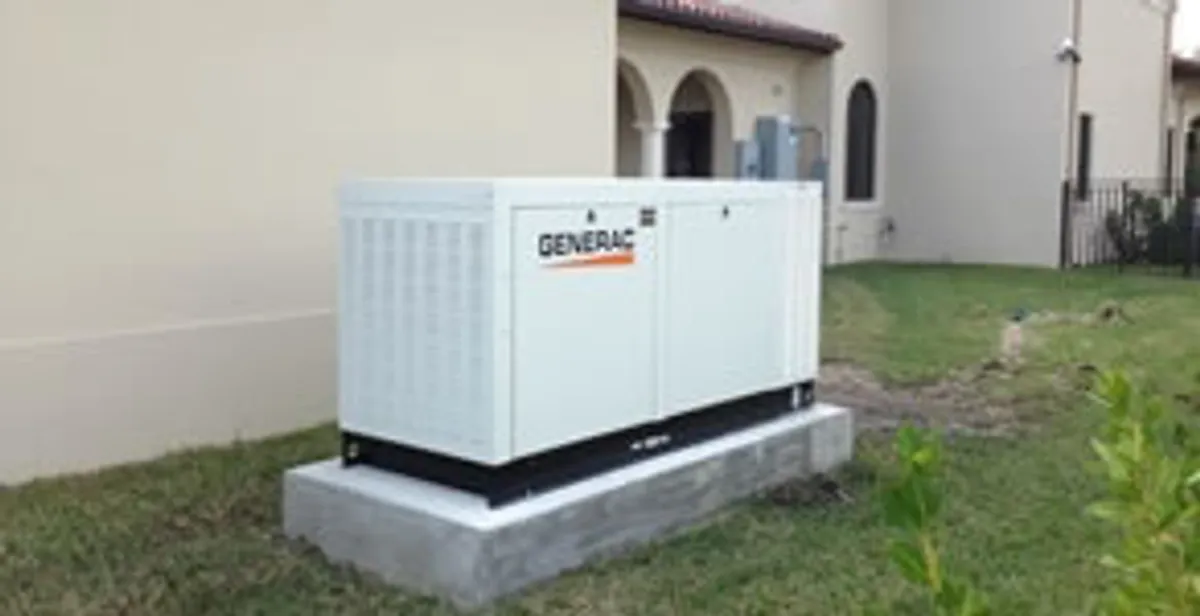 generator installation service showing standby generator professionally installed for residential power backup in Spokane, WA