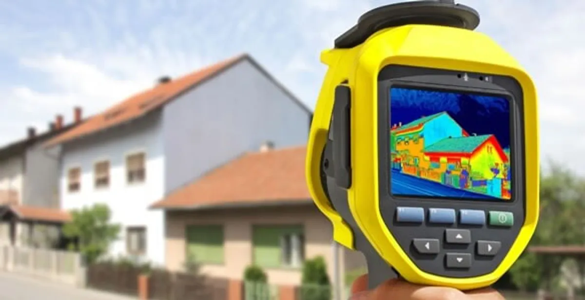 home energy audit service performing exterior thermal inspection to identify energy loss in Spokane, WA