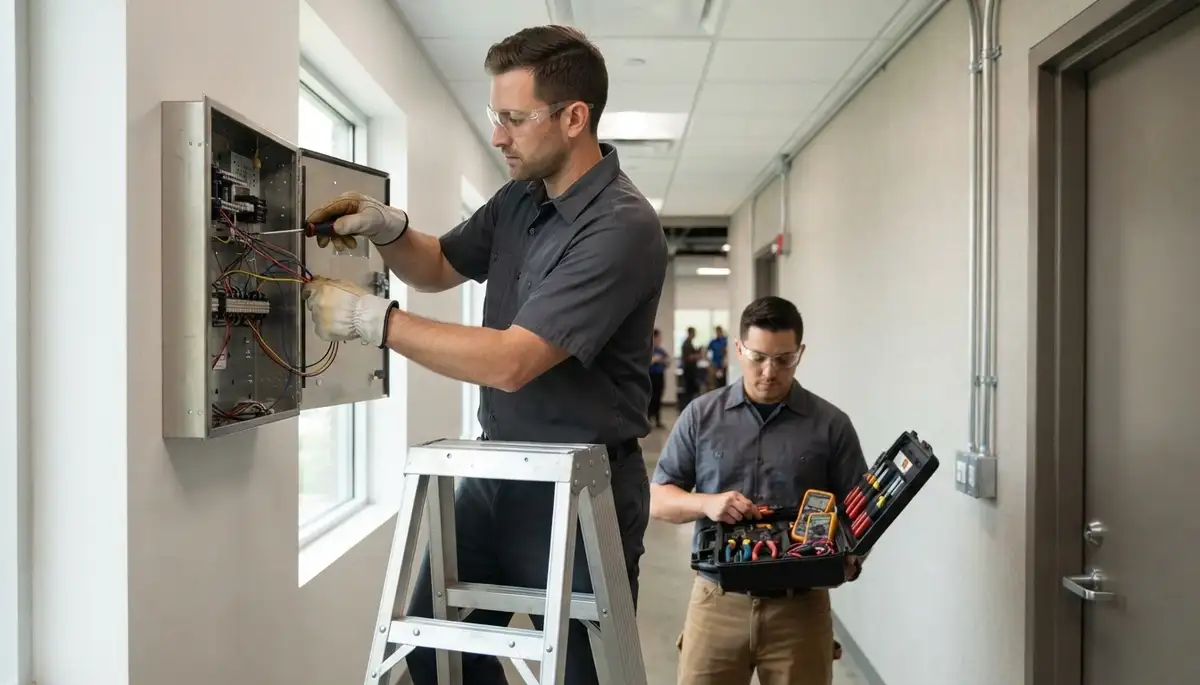 Intercom system installation by Spokane, WA electricians for residential and commercial properties
