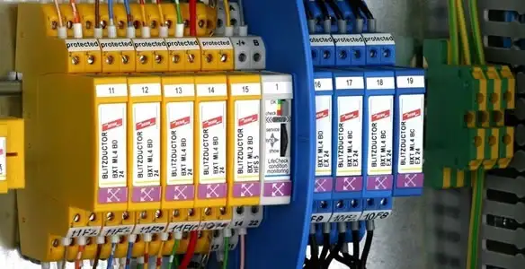 lightning surge protection equipment integrated into electrical system by certified electricians in Spokane, WA