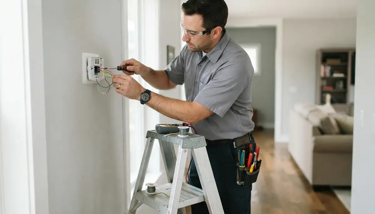 Thermostat installation service for Spokane, WA homes by On Call Electrical