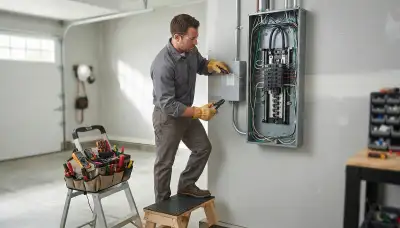 Whole-home surge protection installation for a Spokane, WA electrical panel