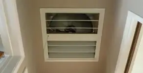 whole house fan installation services with ceiling-mounted ventilation system in Spokane, WA